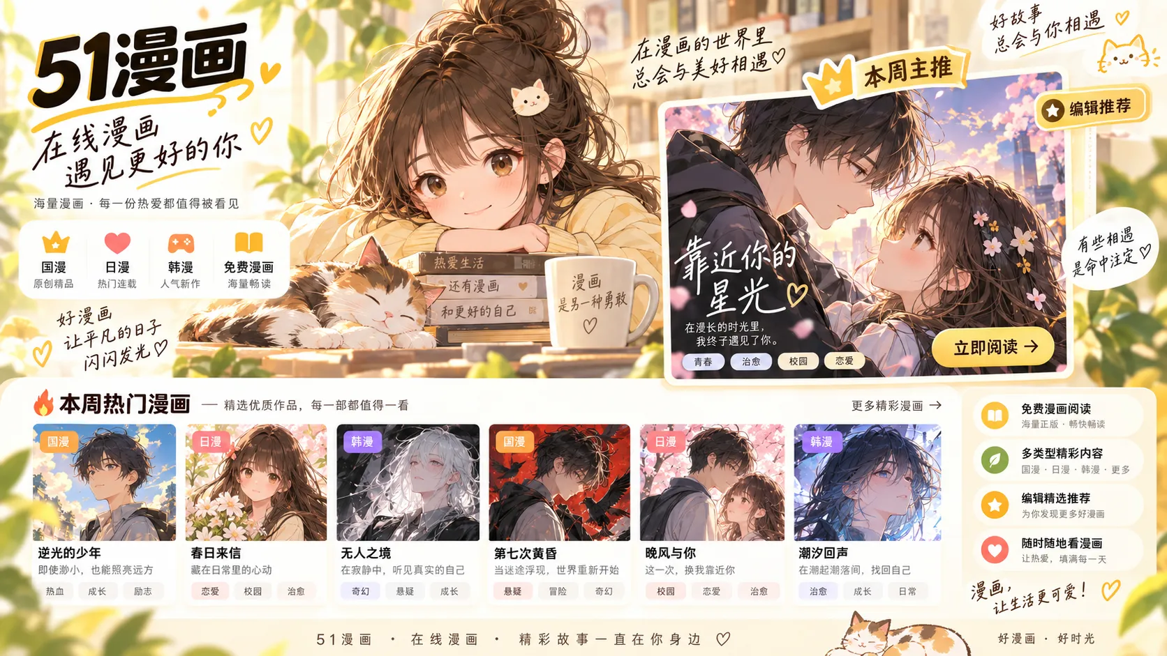 51漫画本周编辑推荐焦点作品