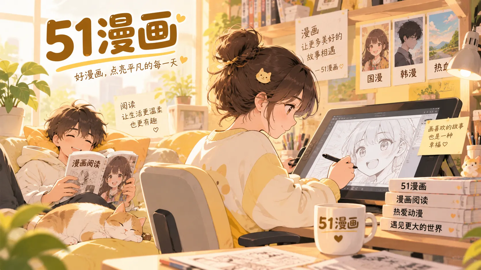 三分日和漫画封面